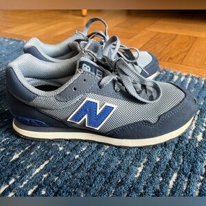 New Balance Boy’s 515 Lace-up Sneakers Grey and Blue size 2US